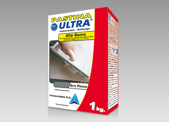 PASTINA ULTRA ALTA GAMA IMPERMEABLE - ANTIHONGO